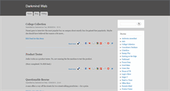 Desktop Screenshot of darkmindweb.com