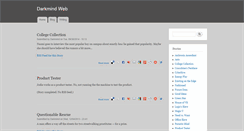 Desktop Screenshot of darkmindweb.net